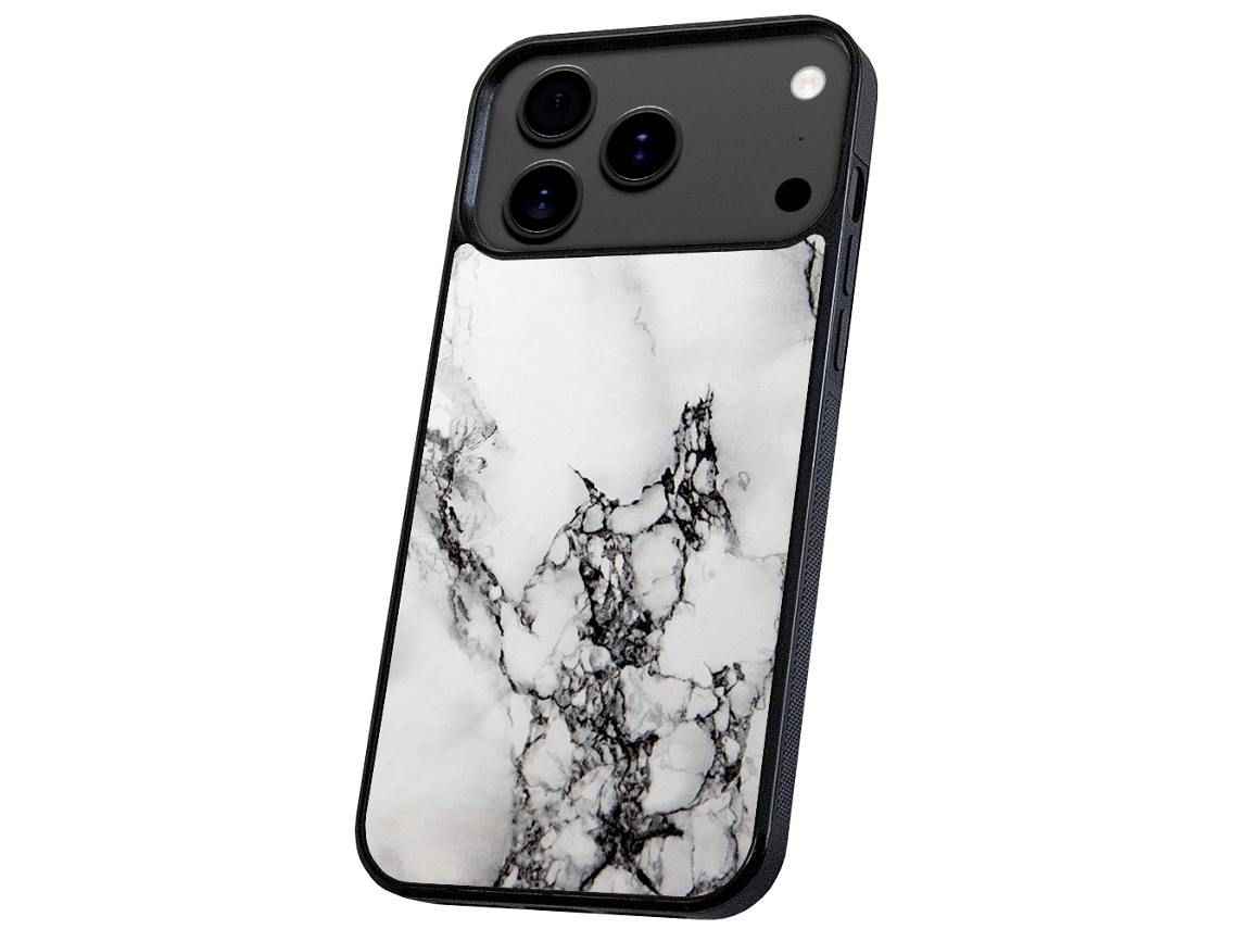 Capa Para Iphone 17 Pro - Estampa De Mármore