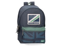 Mochila Para Portátil 44cm 2c Pepe Jeans Tom Azul Marinho