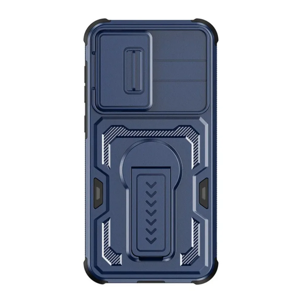 (azul, Moto Edge 60 Pro) Capa Protetora Dobrável À Prova De Choque Com Lente Completa Para Motorola