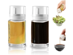 Garrafa de óleo pequena de vidro à prova de vazamento 2 peças 100ml ZYBLSSBB