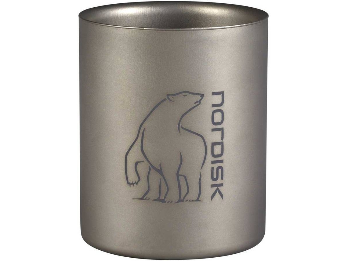 Caneca Para Campismo NORDISK Titanium Double Wall Mug (Malha)