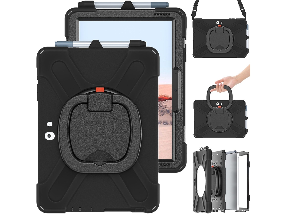 Lurelia Capa Protetora Para Telemóvel Microsoft Surface Go 3/2/1 Com Suporte, Azul