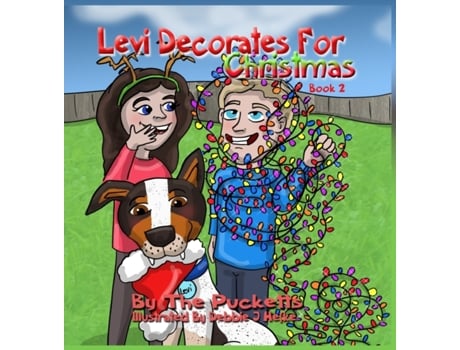Livro Levi Decorates for Christmas John Puckett, Angela Puckett (Inglês)