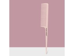 Pente Plano de Plástico com Dentes Largos para Massagem Capilar e do Couro Cabeludo. MDUG (estilo 4 Rosa)