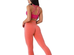 2026 calcinha Legging Seamless Nvgtn Feminina Fitness Elástica Respirável Levanta Bumbum Esportiva