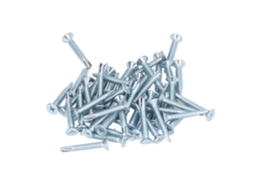 Kit 50 Parafusos Autoperfurantes De Aço Carbono Cruzado 4.8x32mm Cabeça Chata Para Reparos