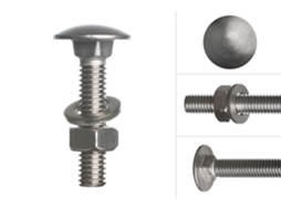 Parafuso Cabeça Redonda de Aço Inox M6 X 30 Mm 50 Peças WOVAR