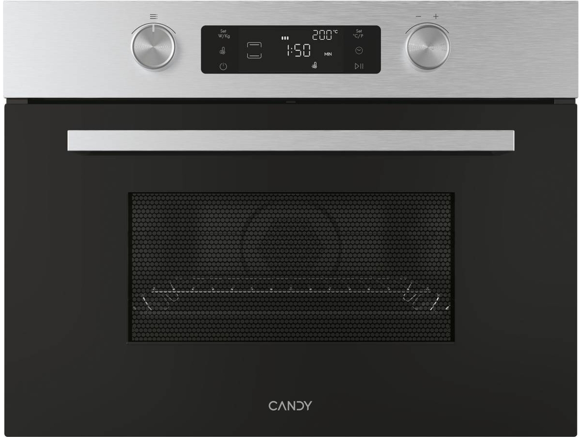 Micro-ondas Encastre CANDY CA4MWNBB6N (44 L - Com Grill e Forno - Inox)