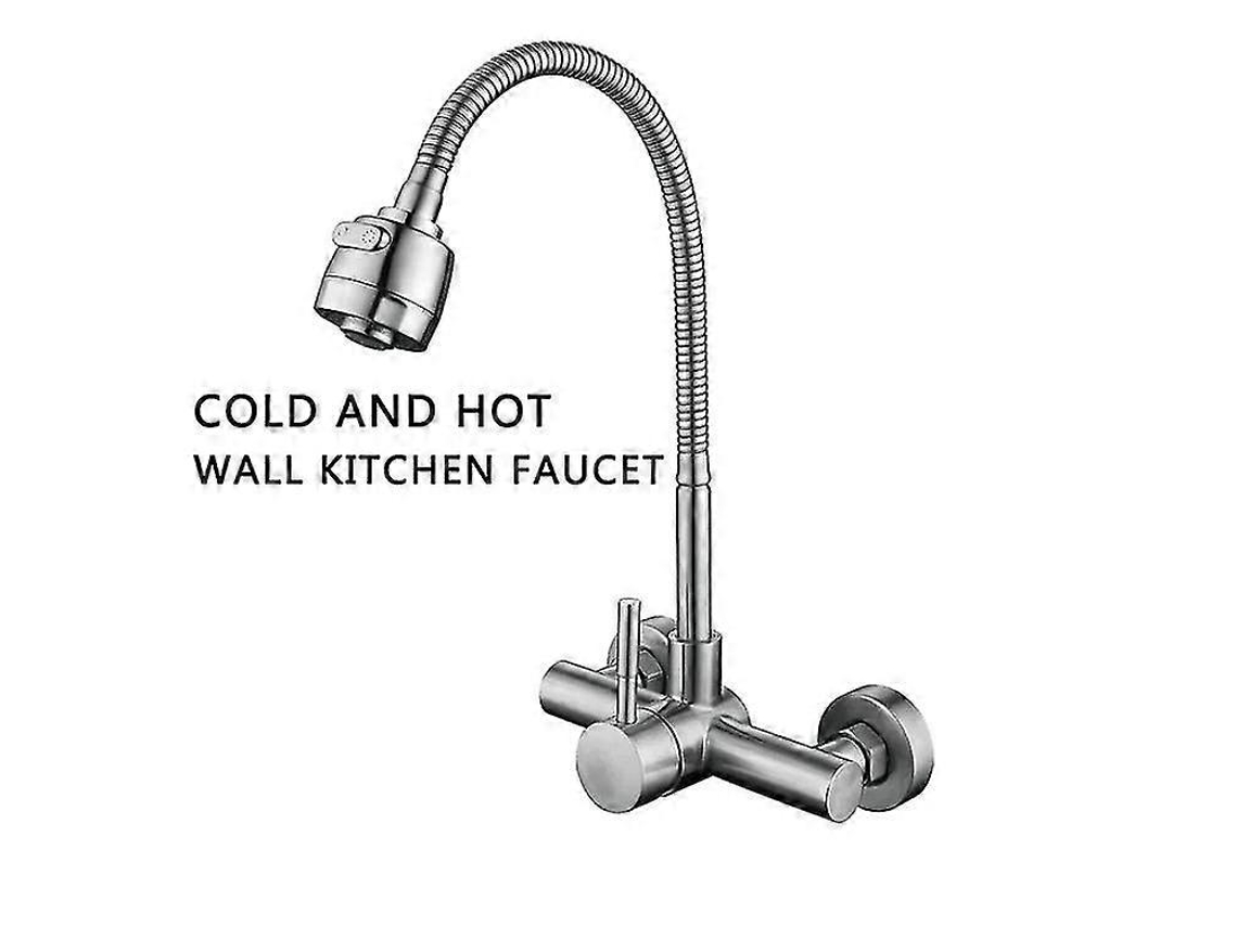 Fita Flexível 360° Para Torneira De Cozinha Aço Inoxidável Para Pia