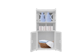 Armário De Armazenamento, Material Pvc, Design De 5 Camadas, Resistente À Água, Estrutura Durável, Manoplas Ergonômicas