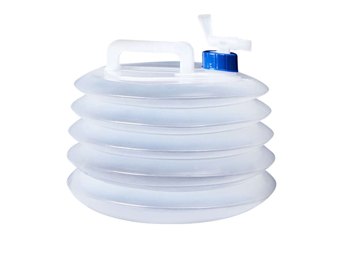 Recipient De Água Dobrável Portátil De Grande Capacidade Com Torneira, Ideal Para Acampamento, Viagens E Armazenamento De Água De Emergência