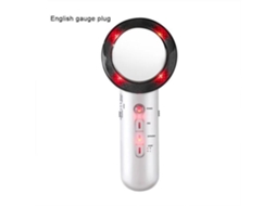 Instrumento de emagrecimento três em um massageador ems instrumento de beleza led ultrassônico branco reino unido