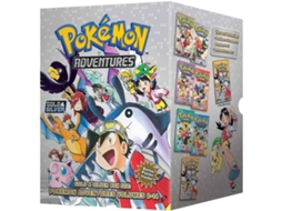 Livro Pokemon Adventures Gold Silver Box Set de Hidenori Kusaka (Inglês)