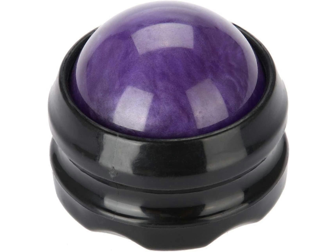 Omni-pelota De Masaje Para Aliviar Tensión Muscular Y Dolor Con Terapia De Hielo Y Roller Corporal Morado