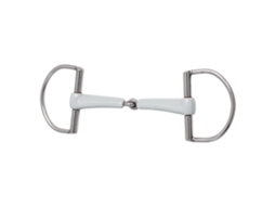 Snaffle de Articulação Simples D-Ring Prateado 12.5 Cmberis