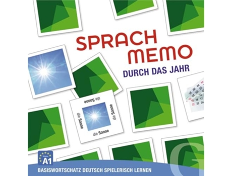 Livro Sprachmemo Durch Das Jahr - Sprachspiel De Grubbe Media (alemão)