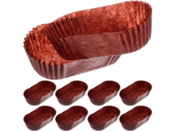 Pacote Com 1000 Forminhas De Papel Oval Em Formato De Barco, Próprias Para Alimentos, Resistentes E Adequadas Para Cupcakes.