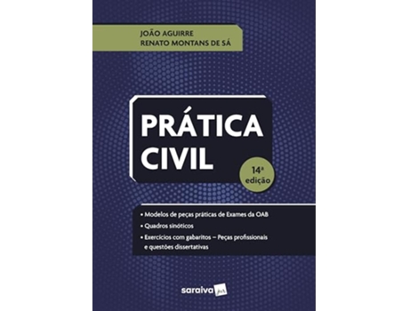 Livro Pratica Civil 14A Edição 2024 de Renato Montans de Sá (Português)