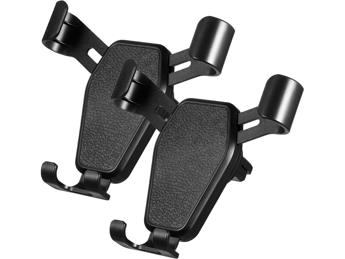 Suporte Para Celular Veicular Em Abs Preto (2 Peças)