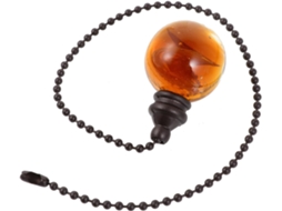 Corrente De Vidro Retrô Para Luminária Pendente Com Acabamento
