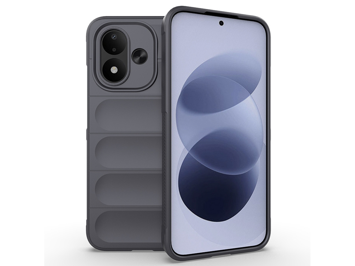Capa Hibbent Para Xiaomi Redmi Note 17 Pro (cinza-escuro)