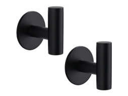 2026-ganchos Adhesivos De Acero Inoxidable Resistentes 15 Libras Impermeables Para Baño Cocina - Pack De 2