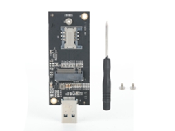 Placa Adaptadora Key B Para Usb3.0 Com Slot Para Cartão Sim Módulo M.2 Acessórios De Computador