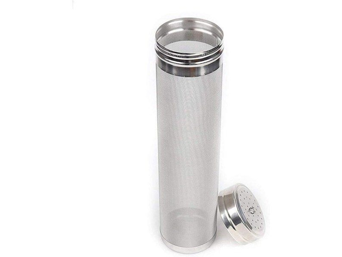 Filtro De Lúpulo Para Cerveja, Coador De Lúpulo Em Aço Inoxidável Com Malha Micrométrica(7* 29cm)