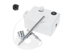 Kit De Aerógrafo Com Compressor Mini Portátil Para Pintura Arte Tatuagem Unhas Bolo Modelos 100-240v