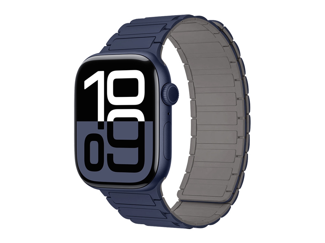 Bracelete Para Apple Watch 42/44/45/46/49mm Azul-acinzentado Cuich