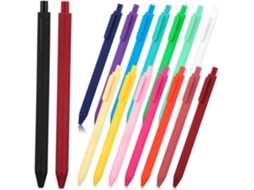 Conjunto De 16 Canetas Gel Retráteis Jojofuny, Rollerball Com Escrita