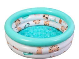 Piscina Inflável com estampa, para meninos, meninas e animais CHABERLU