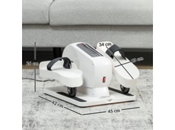 Mini Elíptico Elétrico Sob Mesa, 12 Velocidades E 7 Resistências, Para Casa E Escritório, Treino Silencioso.