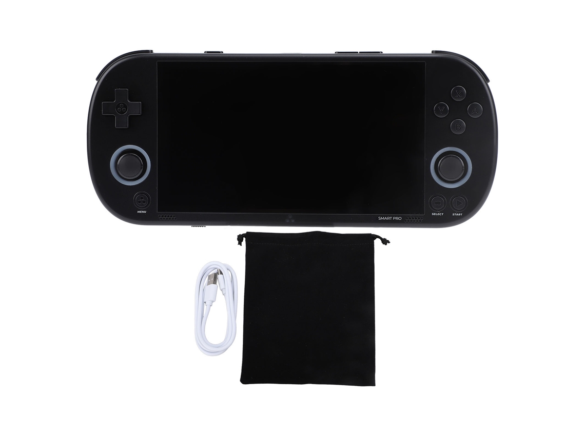 Console Portátil Com Tela Ips 4.96 Polegadas E 9000 Jogos Integrados