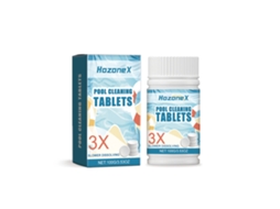 Hozonex Comprimidos Efervescentes para Tratamento de Piscinas, Qualidade da Água Melhorada LAXISCREED