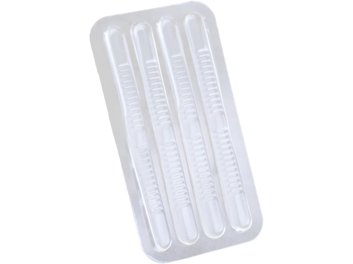Conjunto De 4-fitas Adesivas Silicone Antidesgaste Para Palmilhas Sapatos Salto Alto