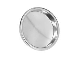 Disco de Lavagem Inversa Profissional Clássico em Inox 58mm, Filtro de Inserção para Máquinas de Café Semi automáticas