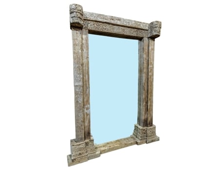 Espelho De Parede Home Esprit Natural 150 X 18 X 210 Cm