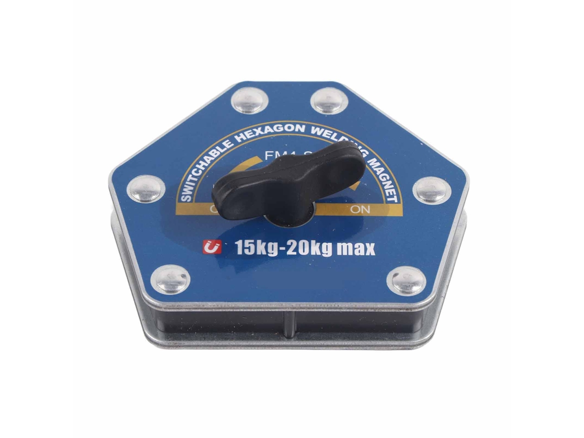 Localizador Magnético De Soldadura Hexagonal Intercambiable Con Succión Fuerte De 15-20kg Multiángulo Fm4-s