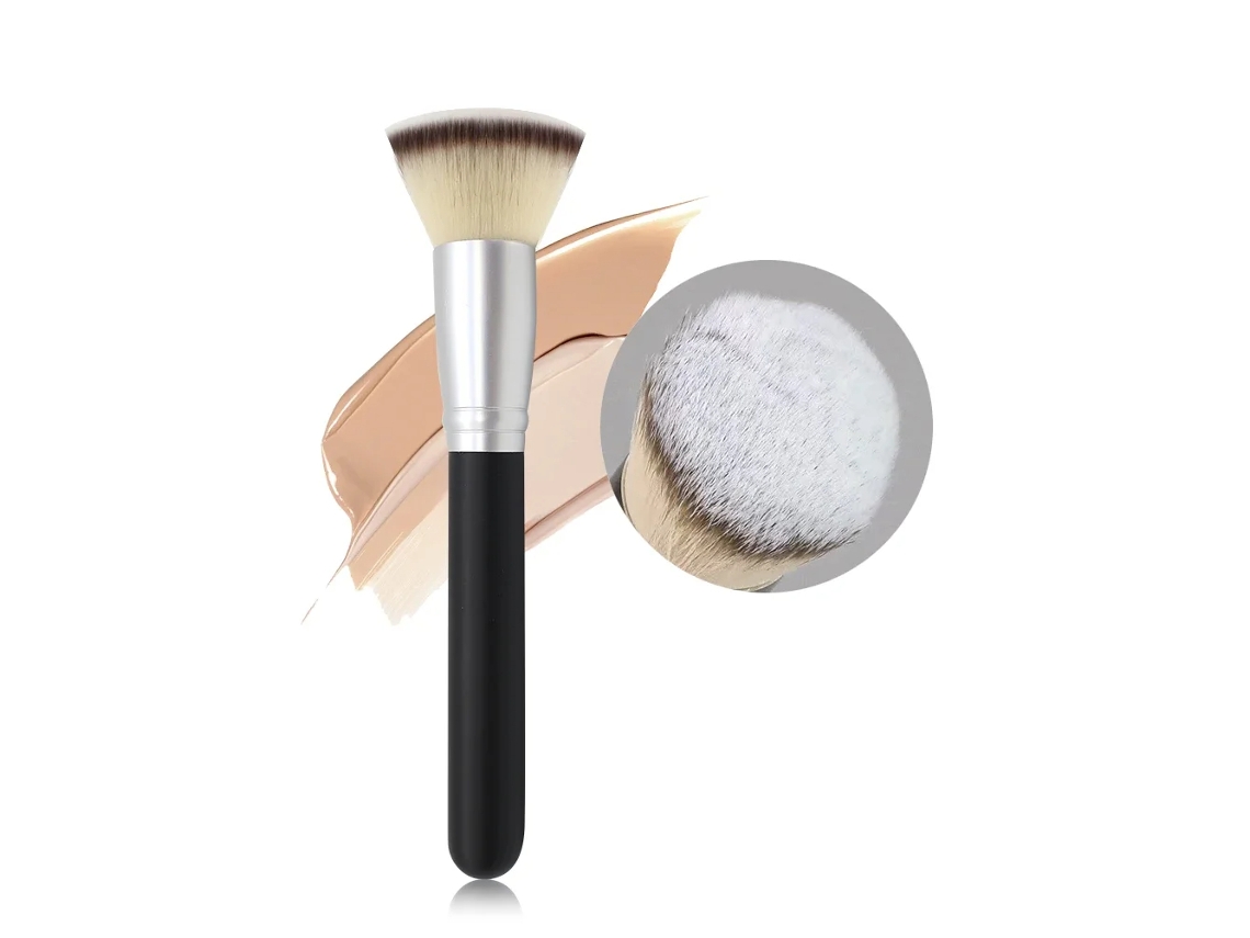 Pincel de Base Ultrafino, Pincel Leve para Contorno Facial, Pincel de Contorno Plano MDUG