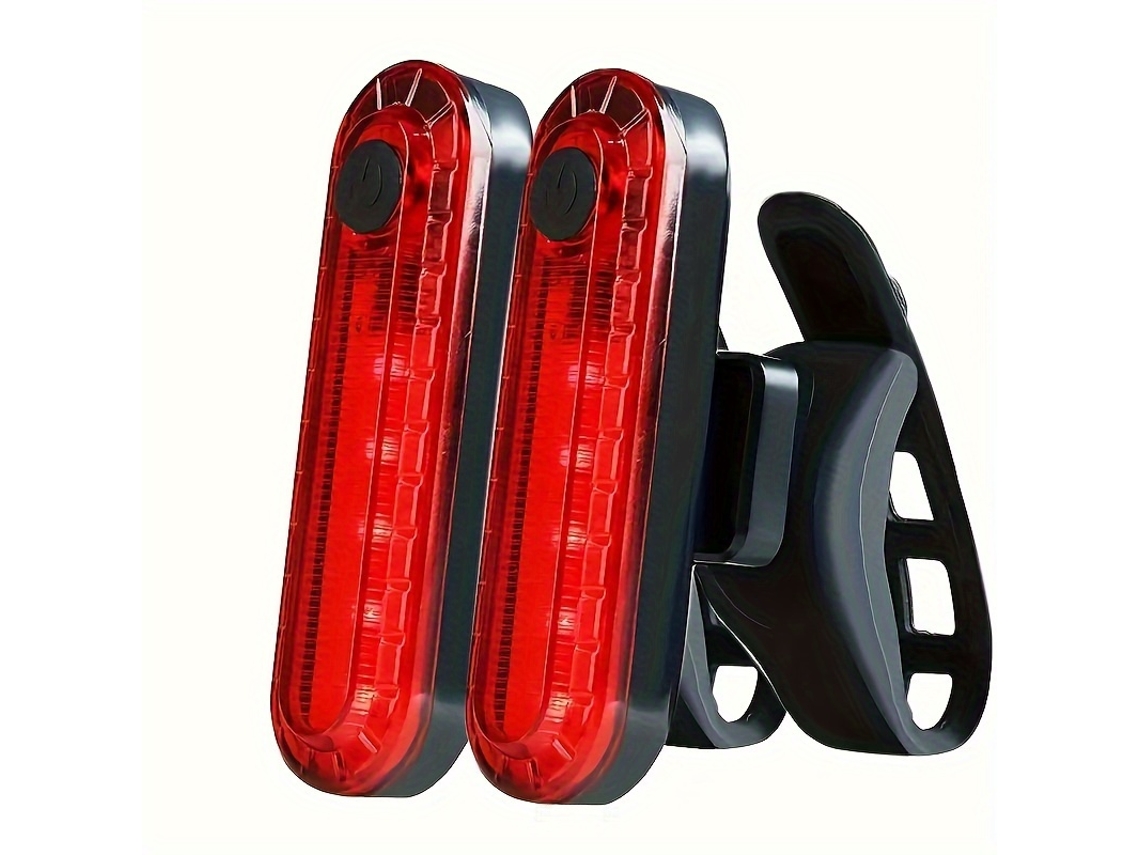 Luz Traseira De Bicicleta Recarregável Por Usb, Luz Vermelha De Segurança Para Ciclismo, Adequada Para Passeios Noturnos SUNNY SPACES