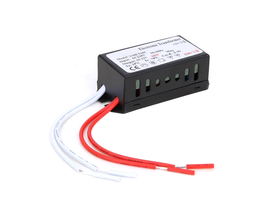 Transformador Eletrônico 12v Laxiscreed Com Conversor E Alimentação Inteligente
