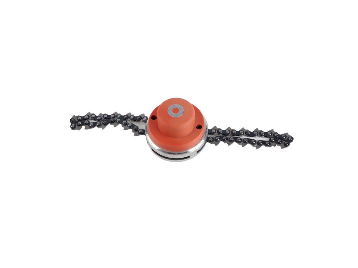 Pieza De Repuesto De Cabezal De Cortadora Multifuncional Con Cadena Accesorios De Cortacésped Herramientas De Jardín Naranja