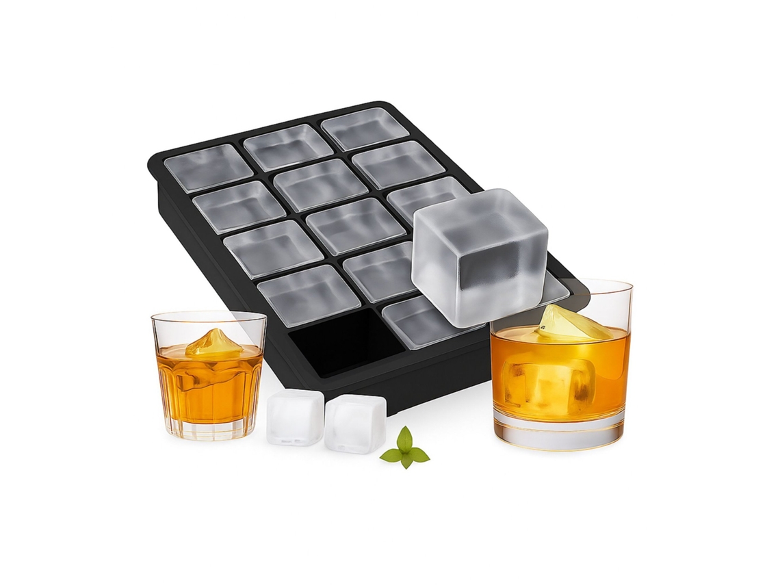 Forma De Silicone Para Cubos Gelo 3, 5 Cm