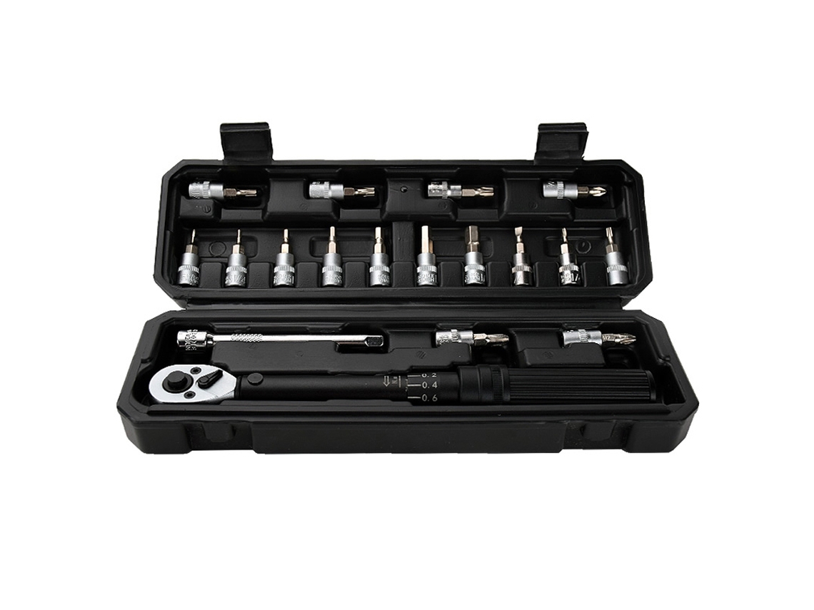 Conjunto de Chave de Torque Wisretec 2 20nm 18pcs