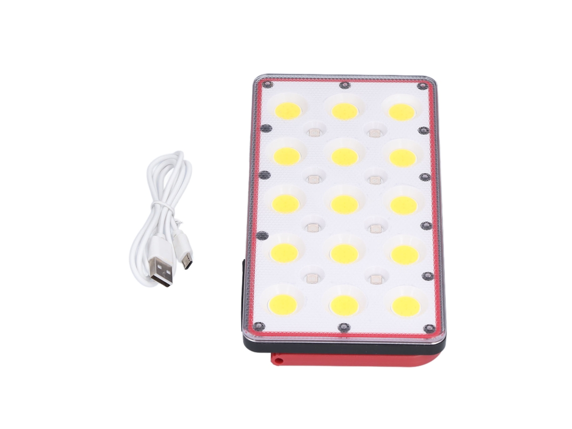 Luz de acampamento ao ar livre LED portátil recarregável multifuncional com 4 modos 1000lm | S/MARCA