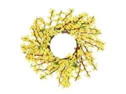 Laxiscreed Ornamento De Vime Para Porta De Entrada De 30cm - Decoração Natural E Elegante