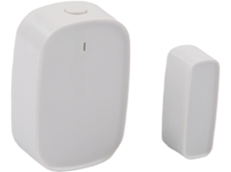 Sistema De Alarme Magnético Sem Fio Tuya Compatível Com Zigbee Para Portas E Janelas, Branco
