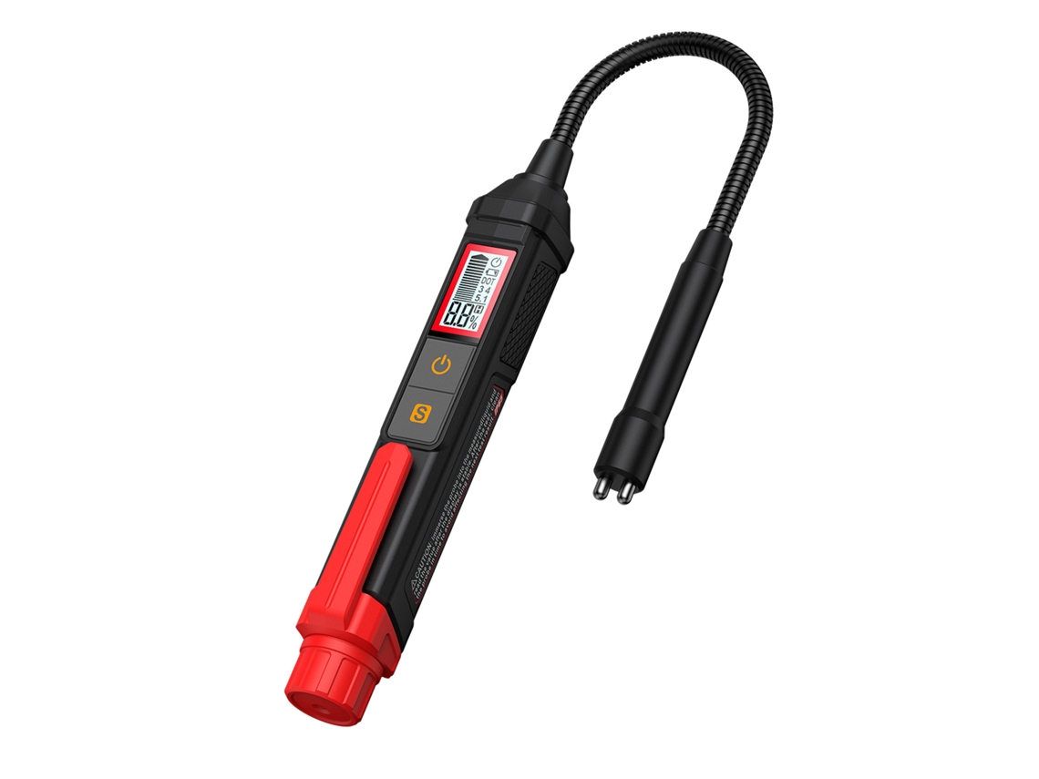Testador de fluido de freio digital YURU HT663L com alarme sonoro e visual para Dot3/Dot4/Dot5.1