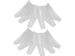 Balacoo Conjunto De 100-protetores Canto Triangulares Plástico Para Móveis Decorativos, Mesas, Fotos E Espelhos